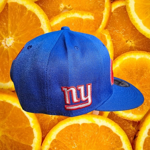 New York Giants New Era 9FIFTY NFL Vintage Snapback Hat‎ Cap Blue - Picture 5 of 8